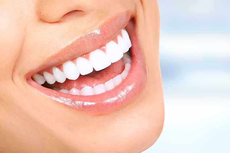 dental patient smiling